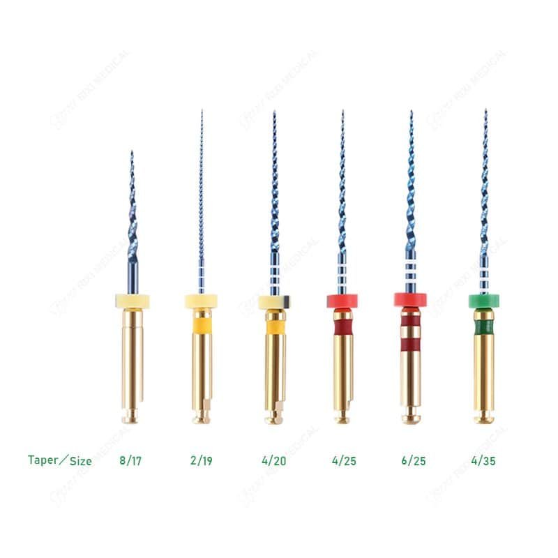 不锈钢牙科钻头套装，适用于专业口腔治疗与修复。.