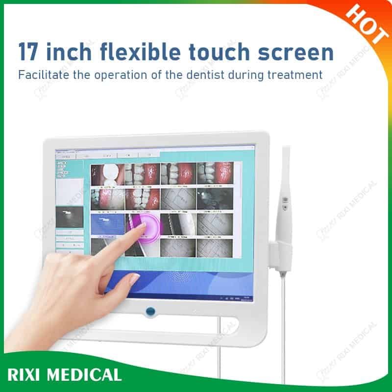 17英寸柔性触摸屏牙科治疗显示器，牙医操作辅助设备.