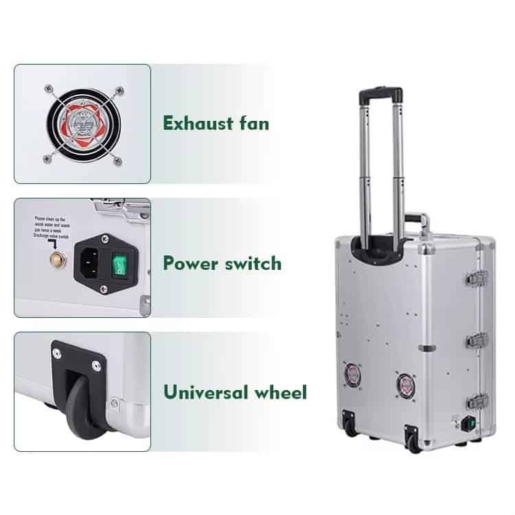 行李箱式空气压缩机便携式设备工业级多功能医疗气体驱动系统.