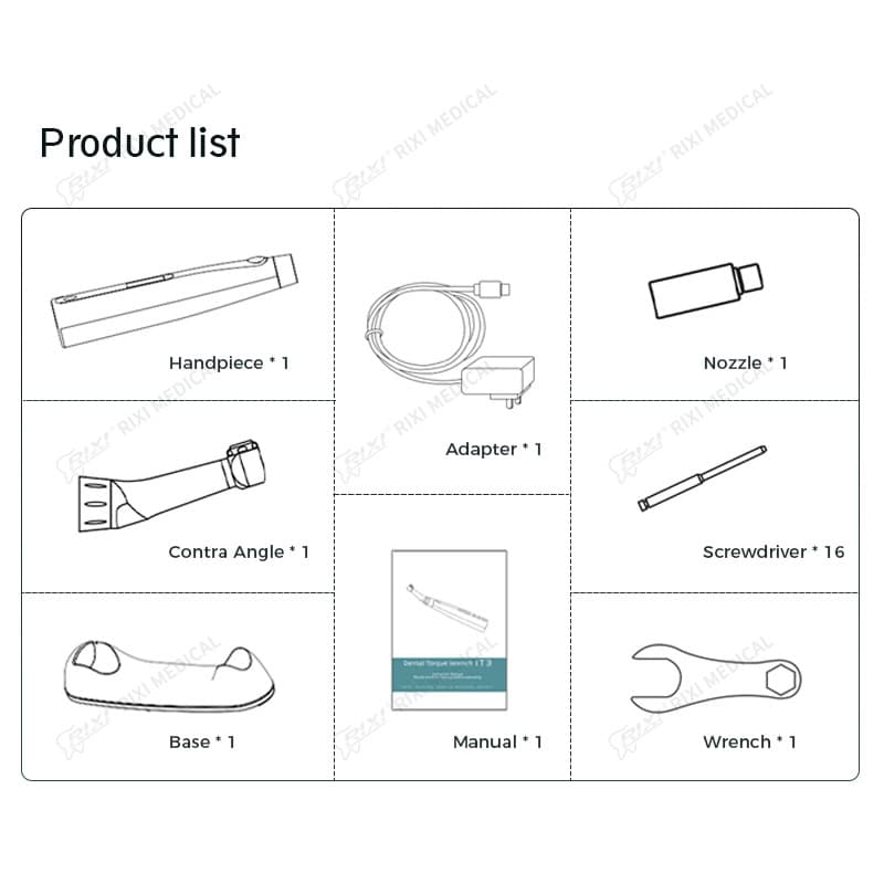 Electric Dental Implant Torque Wrench with Precise Torque Control main image 7
