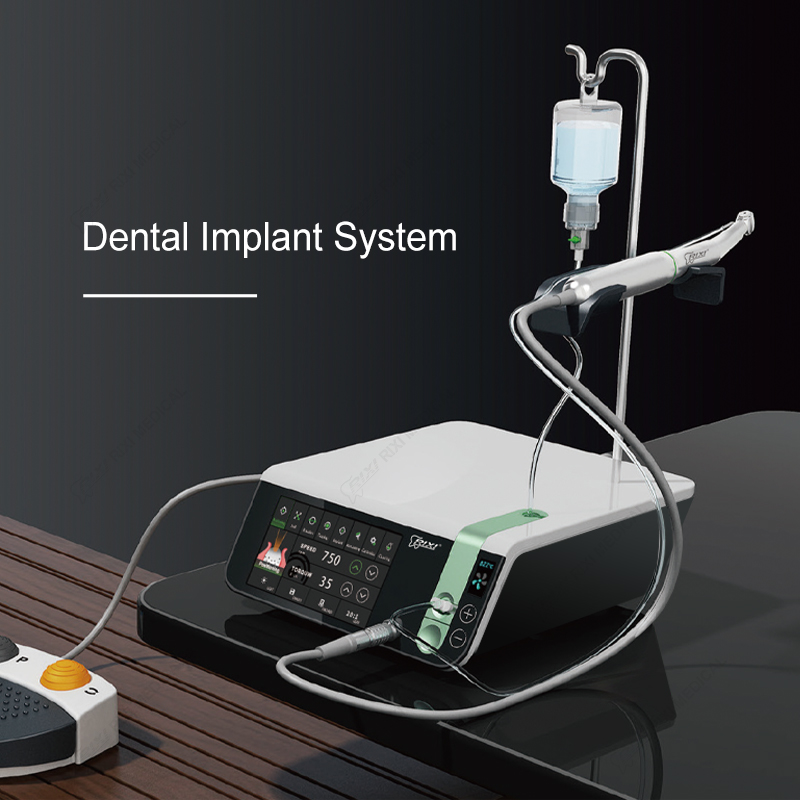 Green Dental Implant Motor System with Irrigation Pump main image 3
