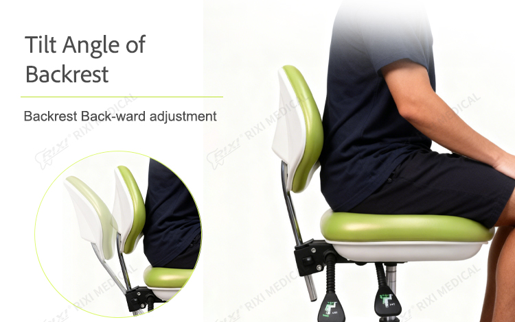dental stool with foot ring detail image 3