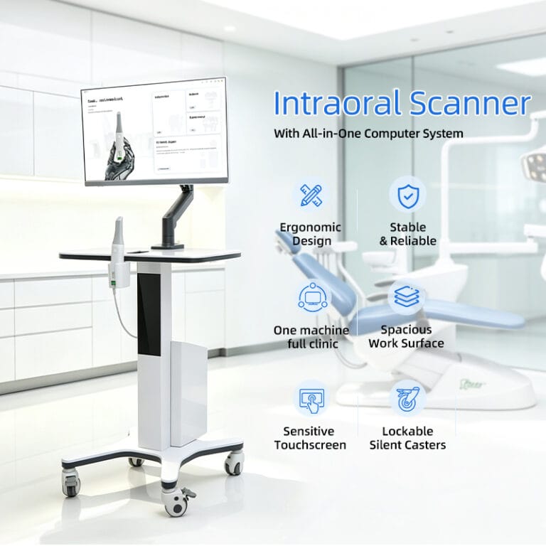 intraoral scanner cart with UPS main image 1