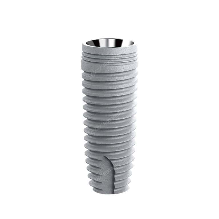 Titanium Dental Implant Fixture with Threaded Root Form main image 1