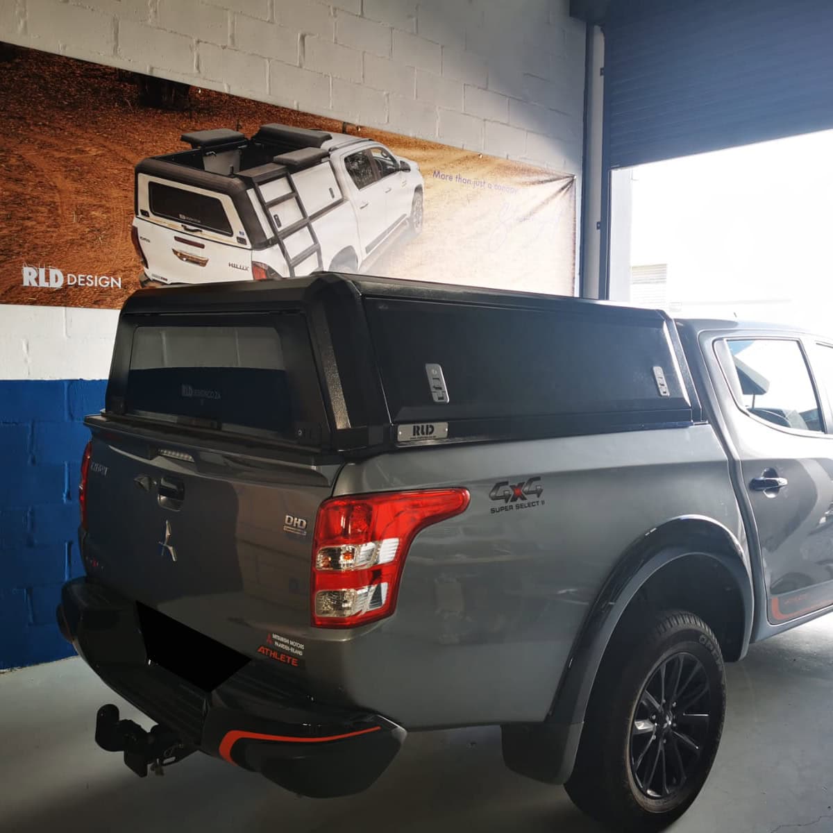 High-quality stainless steel truck canopy custom designed for durability and style.