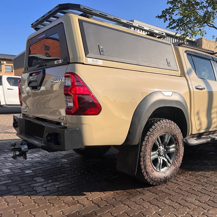 Durable stainless steel canopies for trucks and vehicles, custom-made by RLD Design in South Africa, enhancing vehicle protection and style.