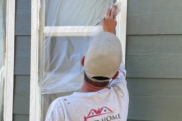Professional exterior house painting on a Colorado home by Road Home Exteriors