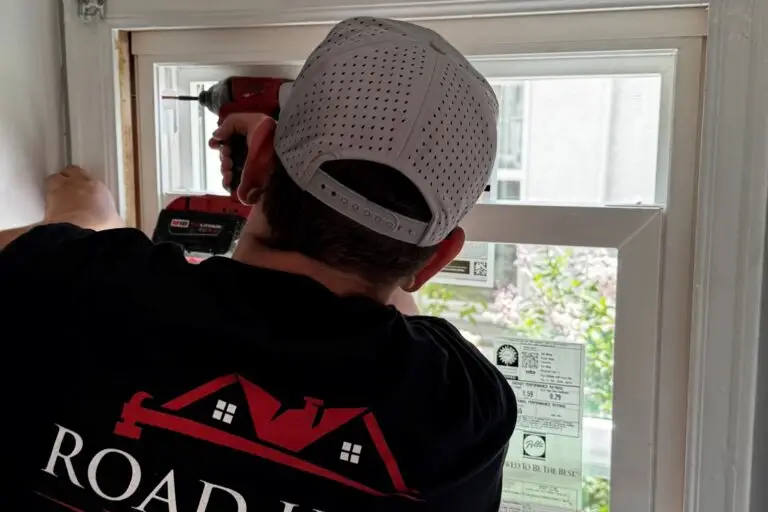 Replacement window installation on a Colorado home by Road Home Exteriors