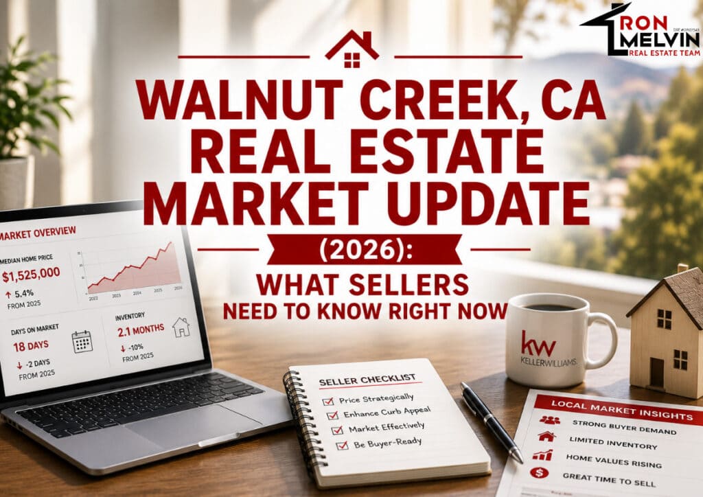 Ron Melvin real estate team Walnut Creek CA market update 2026.