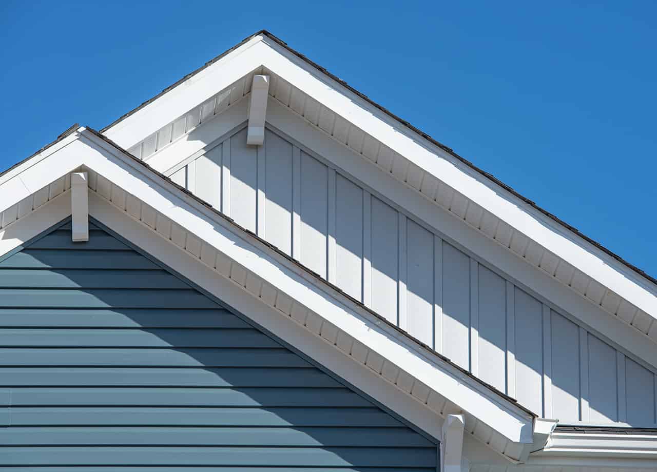 vinyl siding installations Close up image of vinyl siding on a home. Vinyl siding is a great choice for homeowners in the Milford OH and Cincinnati OH areas.