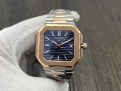 Patek Philippe Cubitus Series Automatic 45mm Blue Dial Two‑Tone Steel & 18K Rose Gold