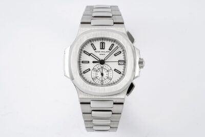 Patek Philippe Nautilus 40.5mm Silver Dial Stainless Steel