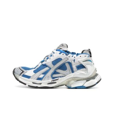 Balenciaga Runner Low-Top Blue White Sneakers