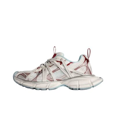 Balenciaga 3XL Round-Toe Slip-On Low-Top Beige Sneakers for Men