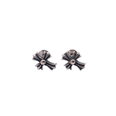 Chrome Hearts Long Cross Earrings