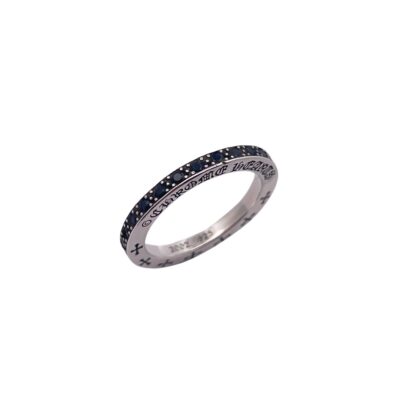 Chrome Hearts 3mm Black Diamond Band