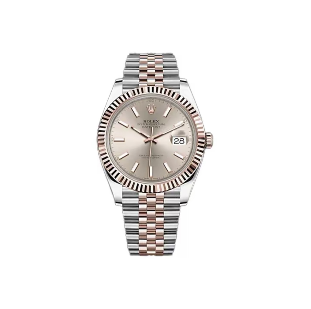 ROLEX Datejust 41mm Pink Dial
