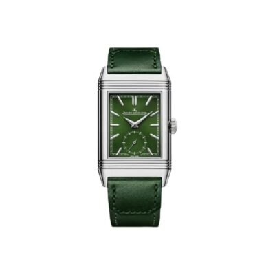 Jaeger-LeCoultre Reverso Manual-Winding Green Dial Stainless Steel Case Men’s Watch 45.6×27.4mm