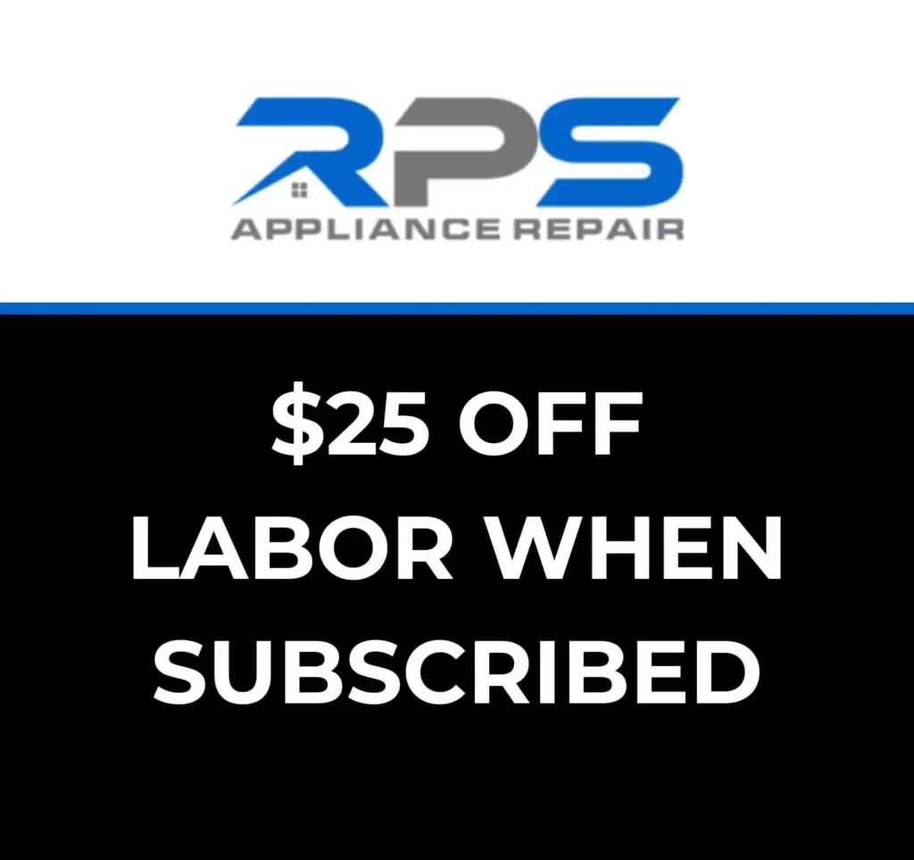 a black and white sign with blue text