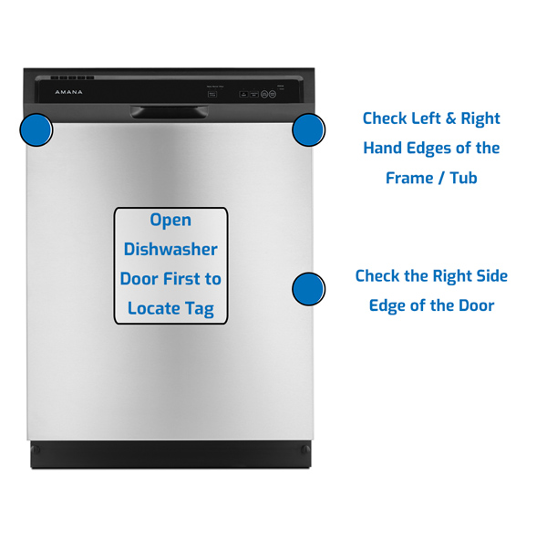 Amana dishwasher model