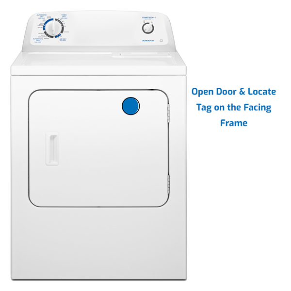 Amana dryer model