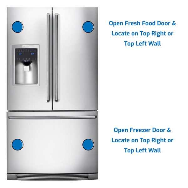Electrolux refrigerator model