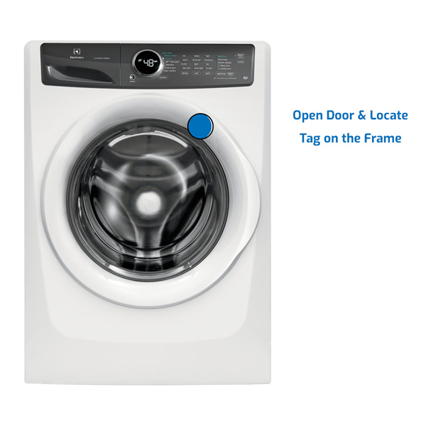 Electrolux front load washer model