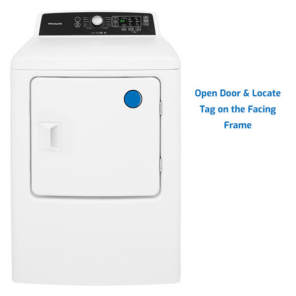 Frigidaire dryer model