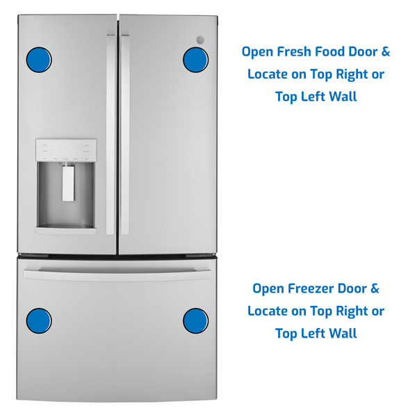 GE refrigerator model