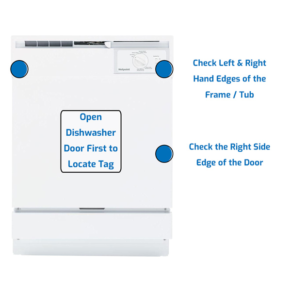 Hotpoint dishwasher model