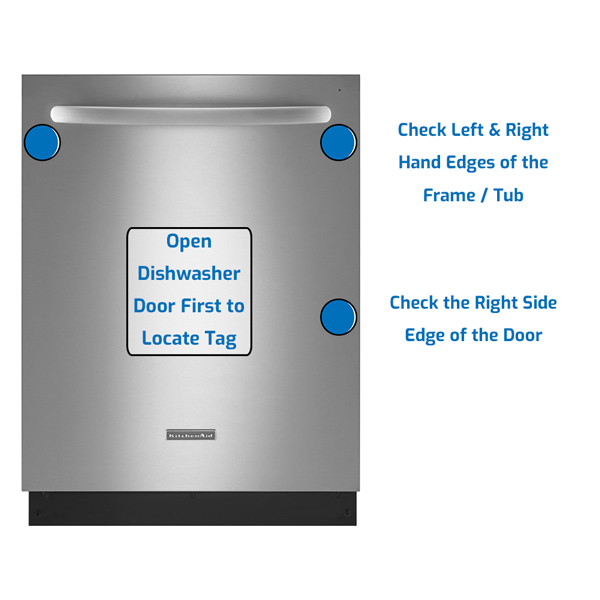 Kitchenaid dishwasher model