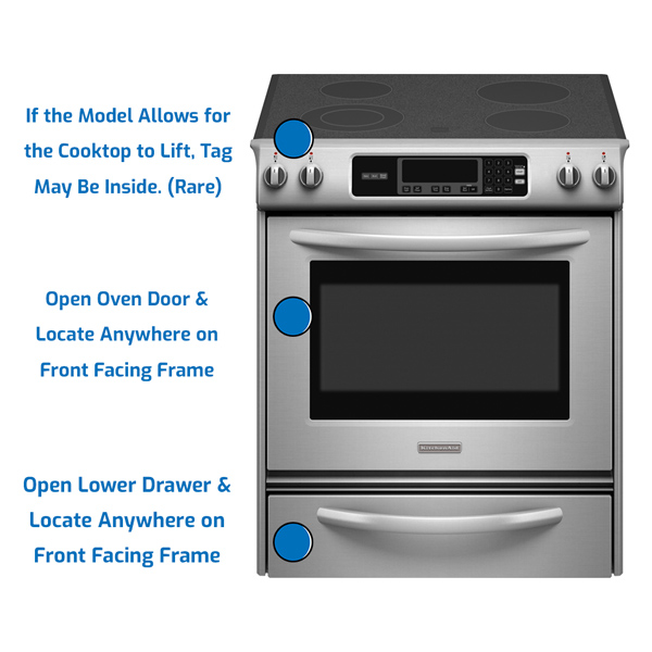 Kitchenaid range model
