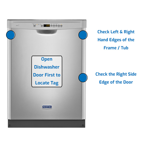 Maytag dishwasher model