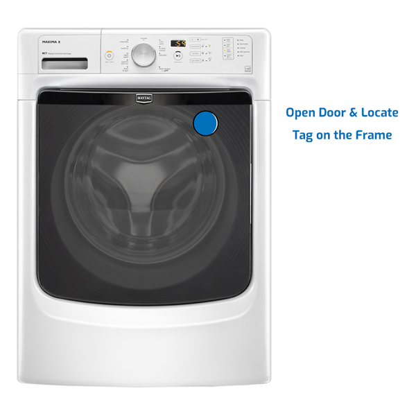 Maytag front load washer model