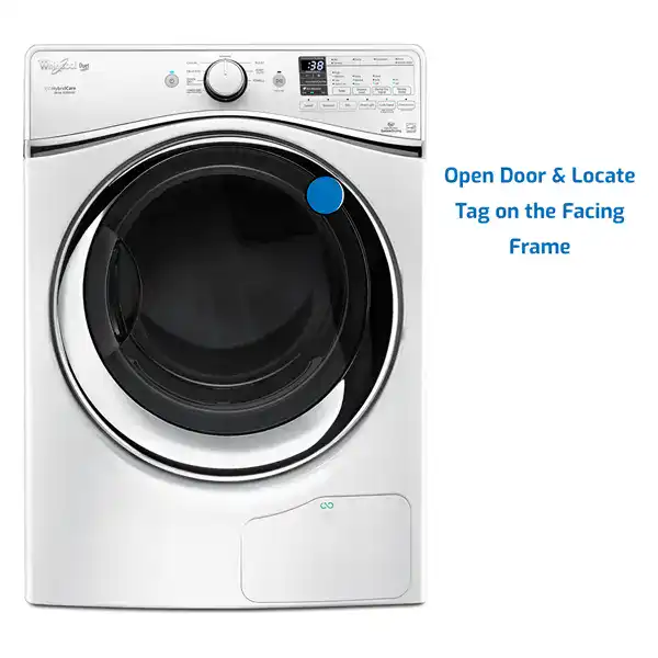 Whirlpool dryer model