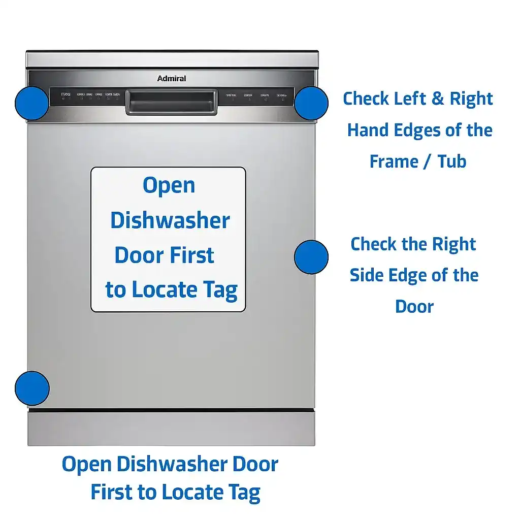 Admiral Dishwasher Repair
