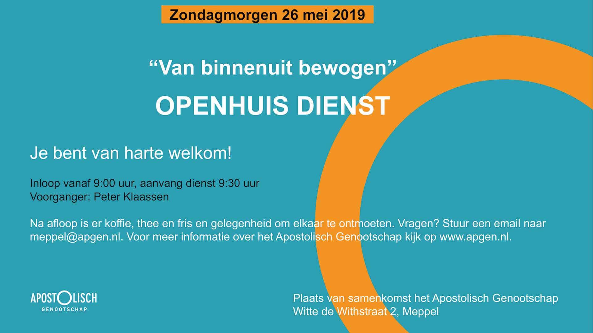 Flyer Apgen open dienst 26 mei