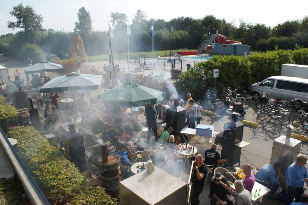 7 september laatste palingrook wedstrijd bij vakantiepark ’t Akkertien