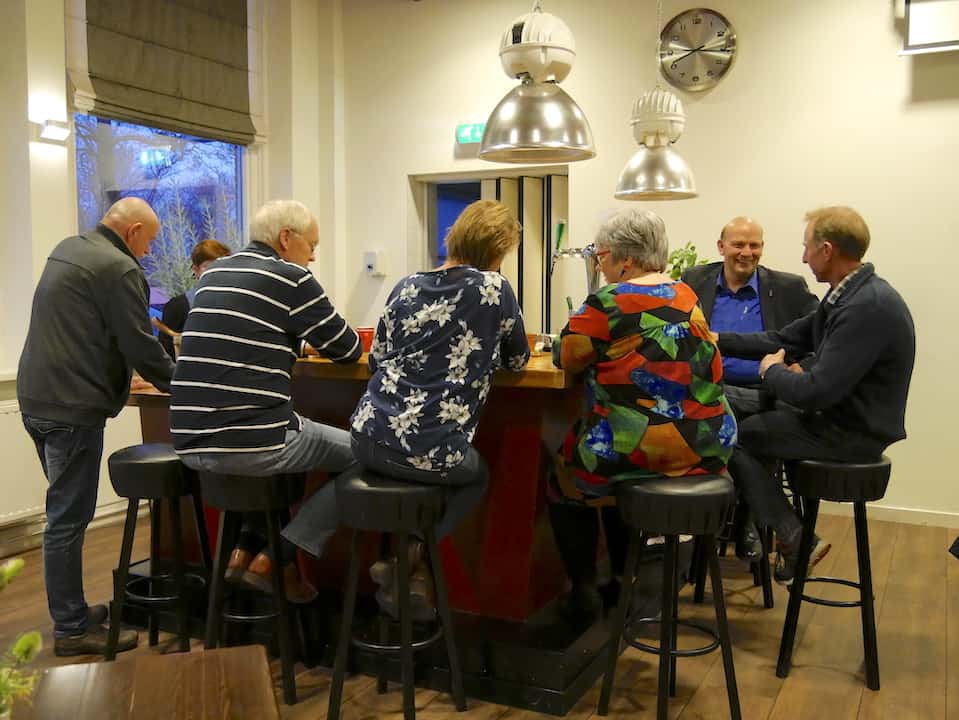 Foto kernenbezoek