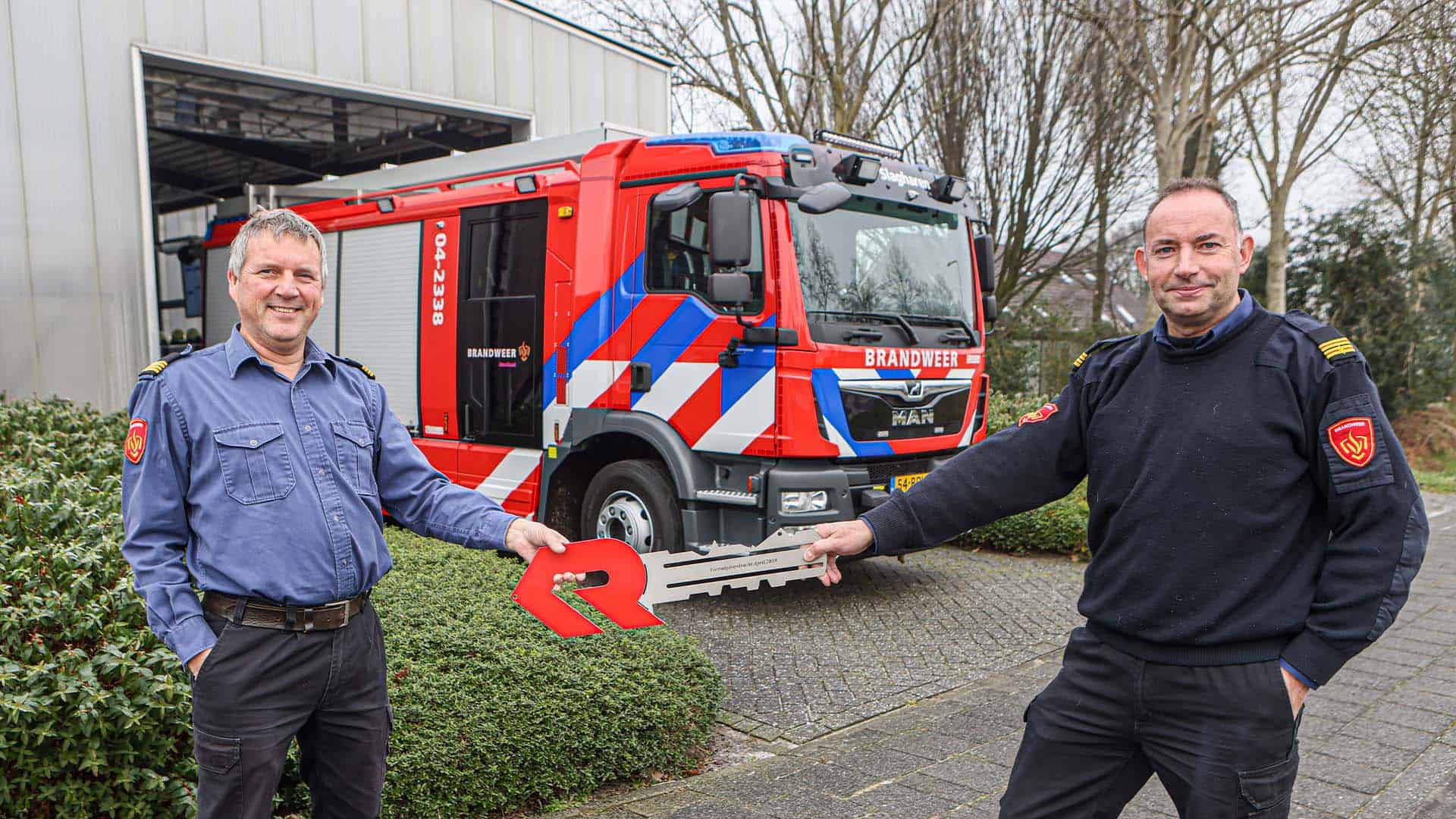 Overdracht Tankautospuit Slagharen 01-02-2021