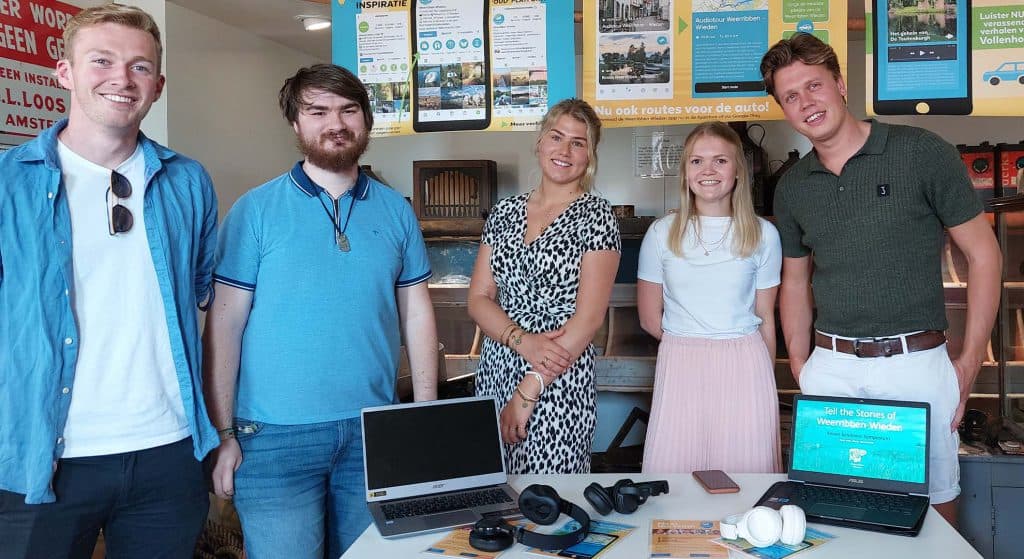 Studenten Saxion prikkelen Nationaal Park