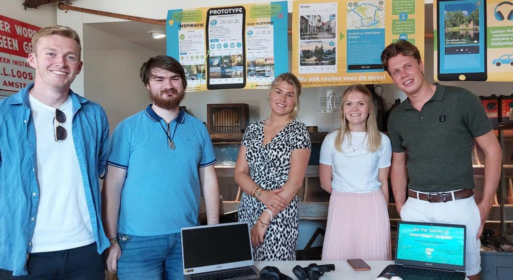 Opnieuw studenten van Saxion aan de slag in Nationaal Park Weerribben-Wieden