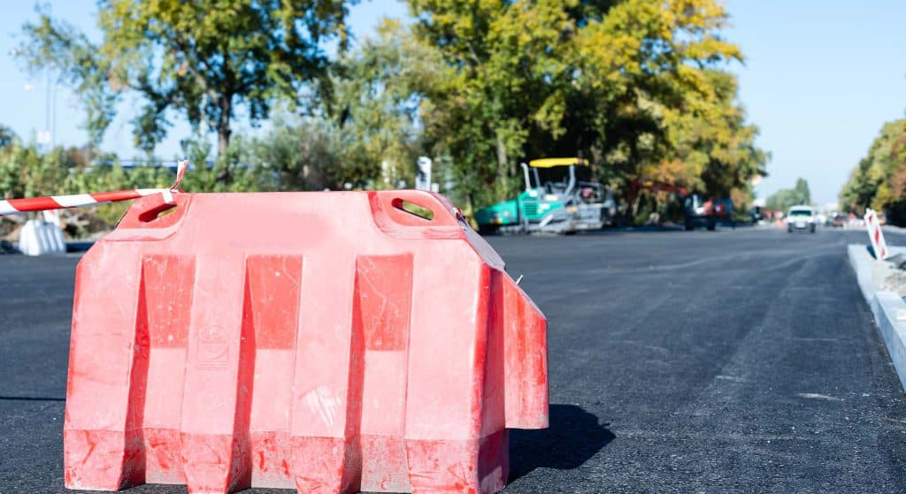 Werk in uitvoering aan Steenwijkerlandse wegen