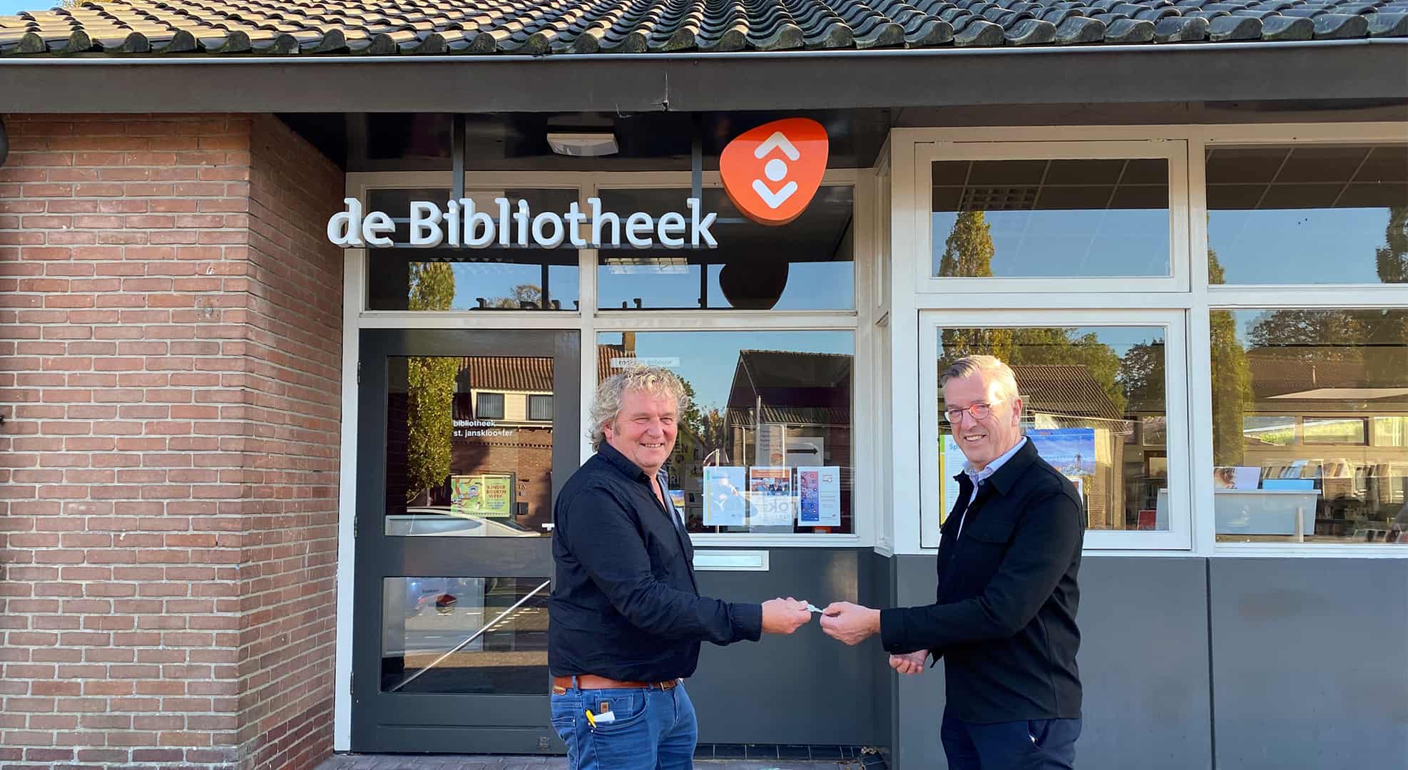 Foto handdruk Bibliotheek Sint Jansklooster