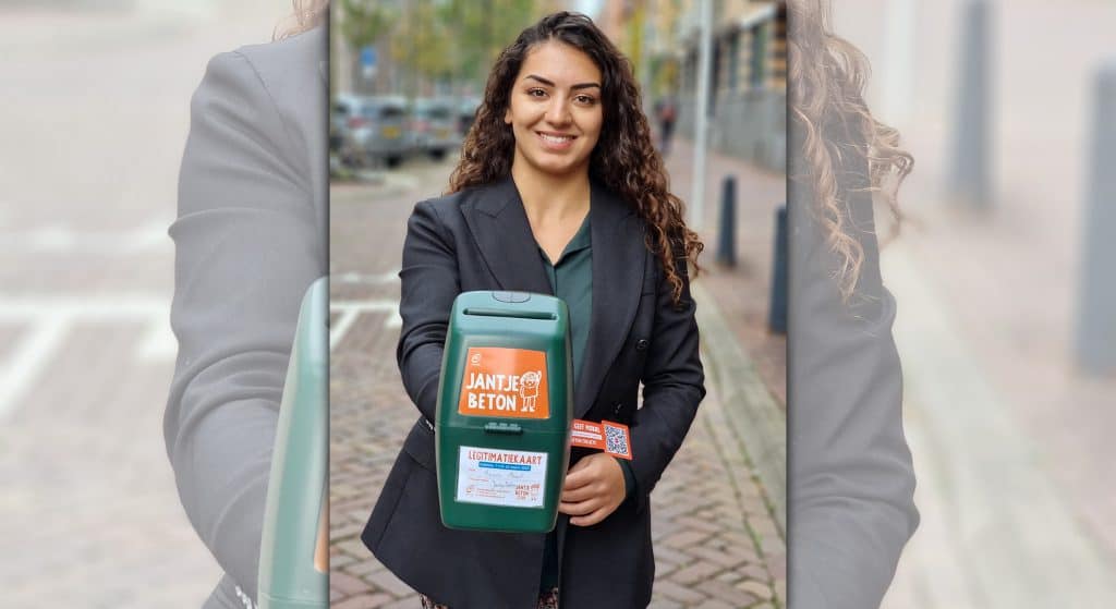 Extraatje voor clubkas met collecte Jantje Beton