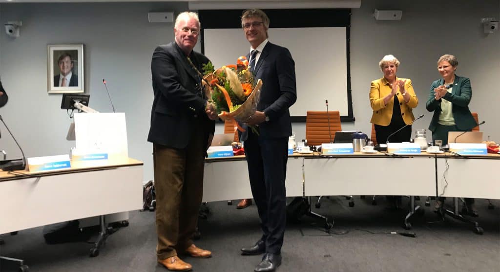 André Hammer beëdigd als bestuurder Waterschap Drents Overijsselse Delta