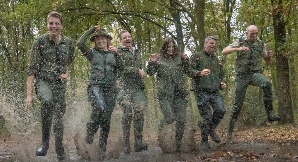 Overijsselse Boswachter in jury NK Plassen Stampen 2022