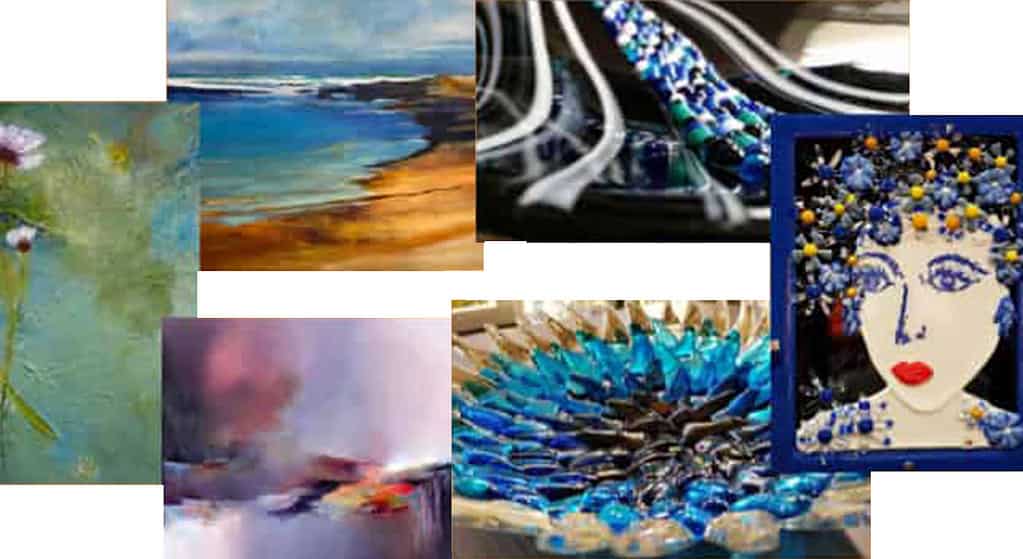 ‘PUUR NATUUR’ – kleurrijk vertaald in glas en schilderijen