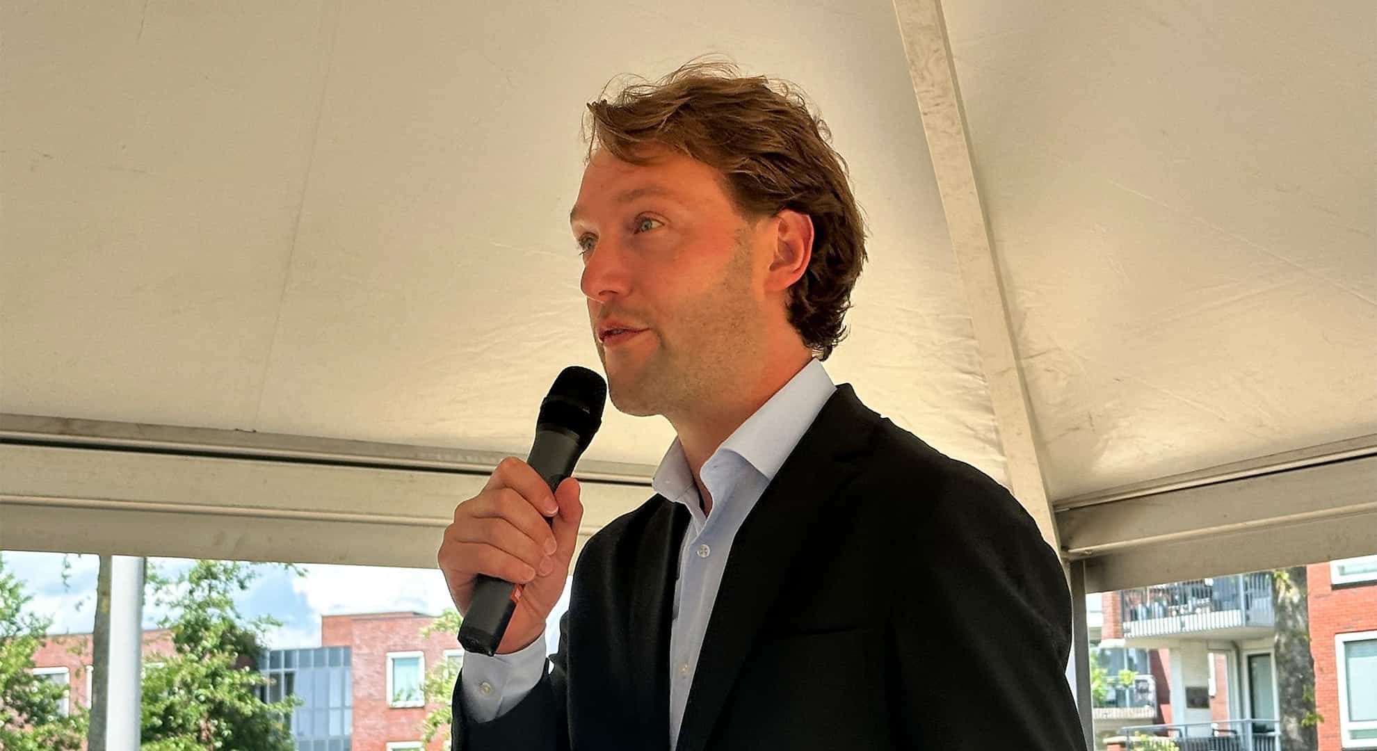 Wethouder Melvin Smit