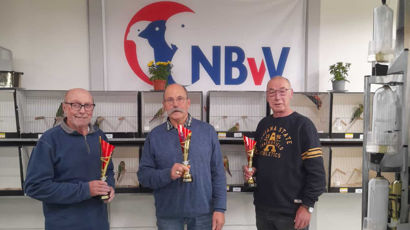v.l.n.r. Cor van Elven, Piet Verlegh en Cees Vreugdenhil